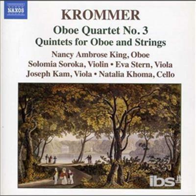 Oboe Quartet & Quintet - CD Audio di Franztisek Vincenc Krommer
