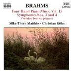 Opere per pianoforte a 4 mani vol.15 - CD Audio di Johannes Brahms