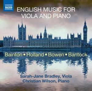 Musica inglese per viola e pianoforte - CD Audio di Sarah-Jane Bradley