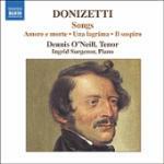 Songs - CD Audio di Gaetano Donizetti,Dennis O'Neill