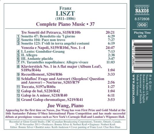 Opere per pianoforte vol.37 - CD Audio di Franz Liszt - 2