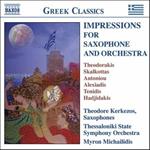 Impressions for Saxophone and Orchestra