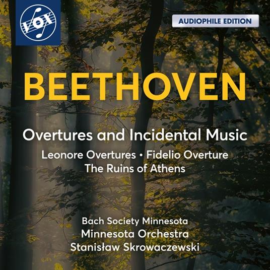 Beethoven. Overtures & Incidental Music - CD Audio di Minnesota Orchestra - Bach Society Of Minnesota - Stanislaw