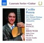 Sonata per Chitarra - Cecilio Perera Guitar Recital - CD Audio di Leo Brouwer