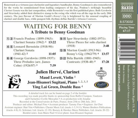 Waiting for Benny - CD Audio di Benny Goodman - 2