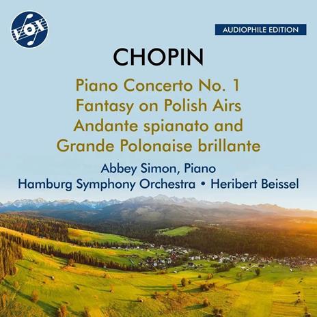 Piano Concerto No. 1, Fantasy On Polish Airs & Andante Spianato and Grande Polonaise Brillante - CD Audio di Frederic Chopin
