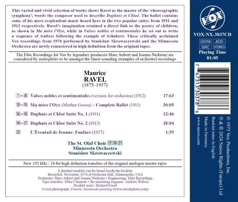 Daphnis Et Chloe - CD Audio di Maurice Ravel - 2