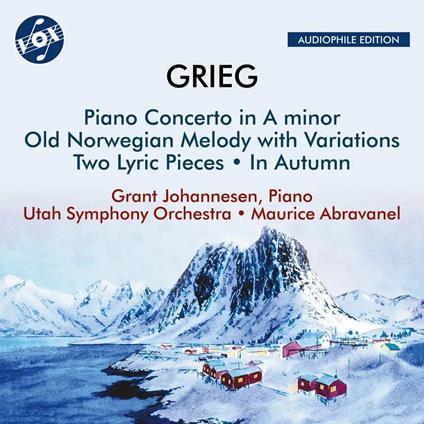 Piano Concert In A Minor - CD Audio di Edvard Grieg