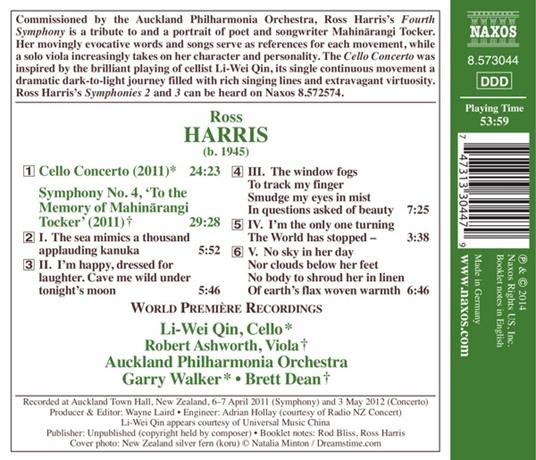 Opere orchestrali - CD Audio di Ross Harris - 2
