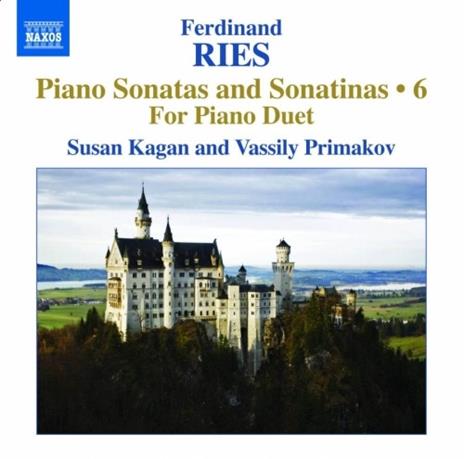 Sonate e sonatine per 2 pianoforti - CD Audio di Ferdinand Ries