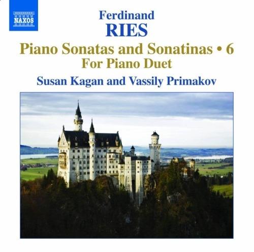 Sonate e sonatine per 2 pianoforti - CD Audio di Ferdinand Ries