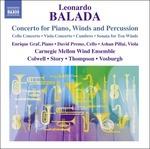 Concerto per pianoforte, fiati e percussioni - CD Audio di Leonardo Balada