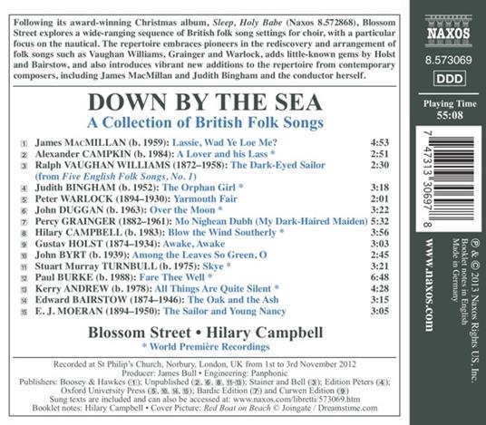 Down by the Sea. A Collection of British Folk Songs - CD Audio - 2