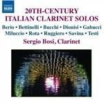 Opere per clarinetto solo del 900 italiano - CD Audio di Sergio Bosi