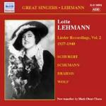 Lieder Recordings vol.2 1937-1940