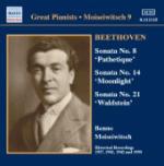 Sonate per pianoforte n.8, n.14, n.21 - CD Audio di Ludwig van Beethoven,Benno Moisejwitsch