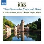 3 Sonate per Violino - CD Audio di Ferdinand Ries