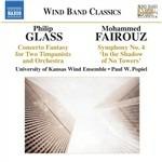 Concerto Fantasy / Sinfonia n.4 - CD Audio di Philip Glass,Mohammed Fairouz