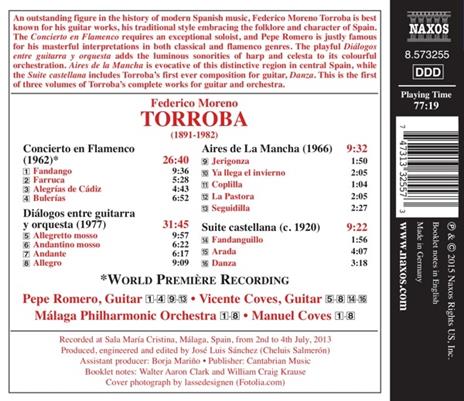 Concerti per chitarra e orchestra - CD Audio di Federico Moreno Torroba - 2