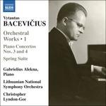 Musica per orchestra completa vol.1 - CD Audio di Christopher Lyndon-Gee,Bacevicius Vytautas,Orchestra Sinfonica Nazionale della Lituania