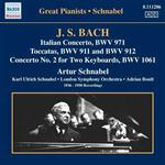 Concerto italiano - Toccate BWV911, BWV912 - Concerto BWV1061