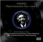 Concerti per pianoforte n.1, n.2 - CD Audio di Frederic Chopin,Arthur Rubinstein,NBC Symphony Orchestra,Los Angeles Philharmonic Orchestra,William Steinberg,Alfred Wallenstein