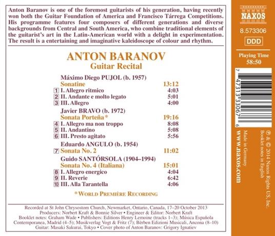 Recital di Anton Baranov - CD Audio di Anton Baranov - 2