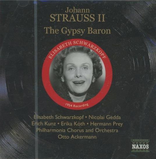 Lo zingaro barone (Der Zigeunerbaron) - CD Audio di Johann Strauss,Otto Ackermann