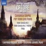 Opere per violino e pianoforte (Integrale) - CD Audio di Georgy Lvovich Catoire