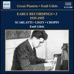 Early Recordings vol.3 1935-1955 - CD Audio di Emil Gilels