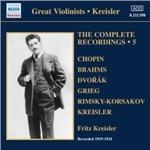 Complete Recordings 5 - CD Audio di Fritz Kreisler