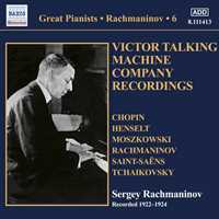 CD Sergei Rachmaninov: Plays Chopin, Henselt, Moszkowski.. 