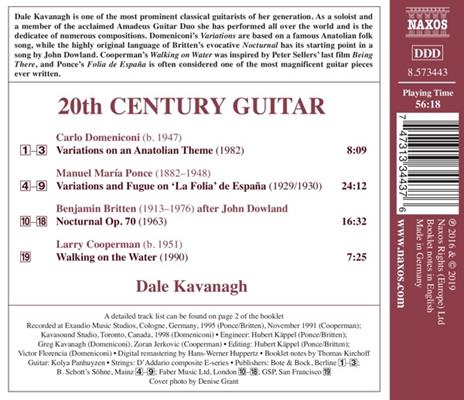 20th Century Guitar - CD Audio di Dale Kavanagh - 2
