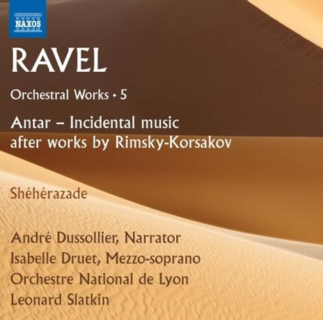 Musica orchestrale completa vol.5 - CD Audio di Maurice Ravel,Leonard Slatkin,Orchestra Nazionale di Lione