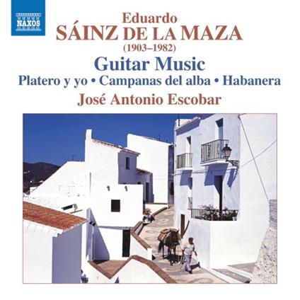 Musica per chitarra - CD Audio di José Antonio Escobar,Eduardo Sainz de la Maza