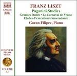 Studi da Paganini - CD Audio di Franz Liszt