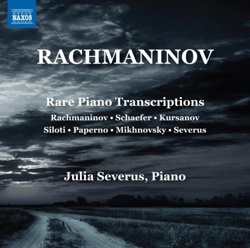 Trascrizioni rare per pianoforte - CD Audio di Sergei Rachmaninov,Julia Severus