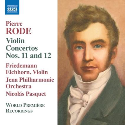 Concerto per violino n.11 op.23, n.12 op.27, Air Varié op.26 - CD Audio di Nicolas Pasquet,Pierre Rode