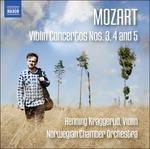 Violin Concertos No.3-5 - CD Audio di Wolfgang Amadeus Mozart
