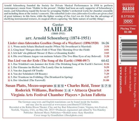 Lieder - CD Audio di Gustav Mahler - 2
