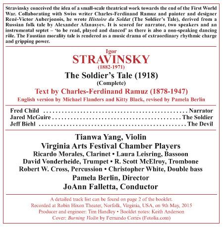 L'histoire du soldat (Versione inglese) - CD Audio di Igor Stravinsky - 2