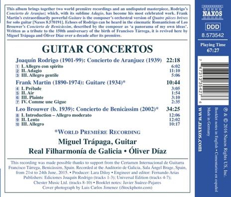 Concierto de Benicàssim - CD Audio di Leo Brouwer - 2