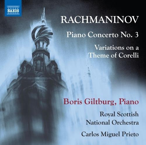 Concerto per pianoforte n.3 op.30 - Variazioni su tema di Corelli op.42 - CD Audio di Sergei Rachmaninov,Boris Giltburg