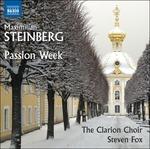Passion Week - CD Audio di Maximilian Steinberg