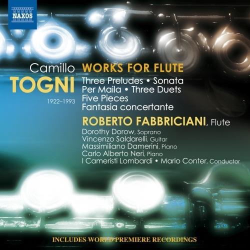 Musica per flauto - CD Audio di Roberto Fabbriciani,Camillo Togni