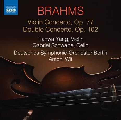Concerto per violino op.77 - Concerto doppio op.102 - CD Audio di Johannes Brahms,Deutsches Sinfonie-Orchester Berlino,Antoni Wit