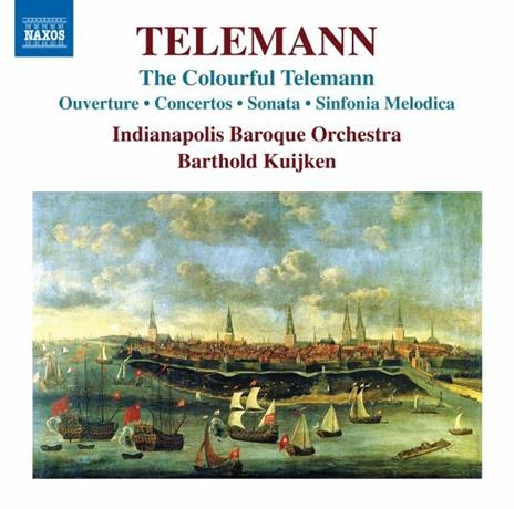 The Colourful Telemann - CD Audio di Georg Philipp Telemann