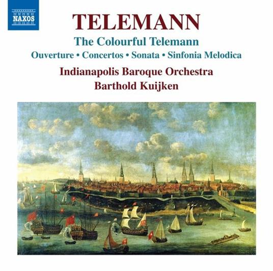 The Colourful Telemann - CD Audio di Georg Philipp Telemann