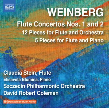 Musica per flauto completa - CD Audio di Mieczyslaw Weinberg,Claudia Stein