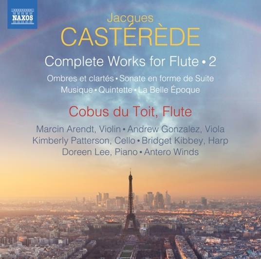 Musica completa per flauto vol.2 - CD Audio di Jacques Castérede,Cobus du Toit